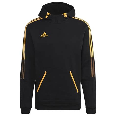 adidas hoodie herren schwarz und gold|Schwarze Hoodies .